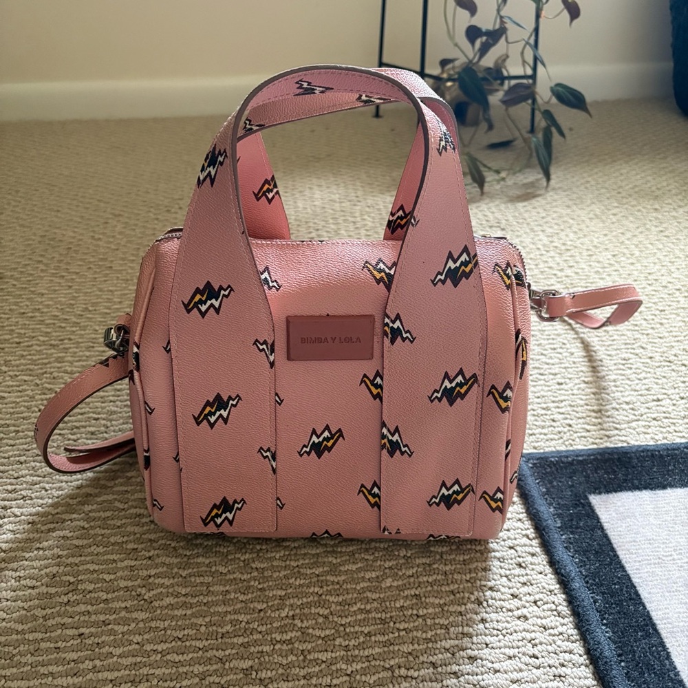 Bimba y Lola - Pink Patterned Bag